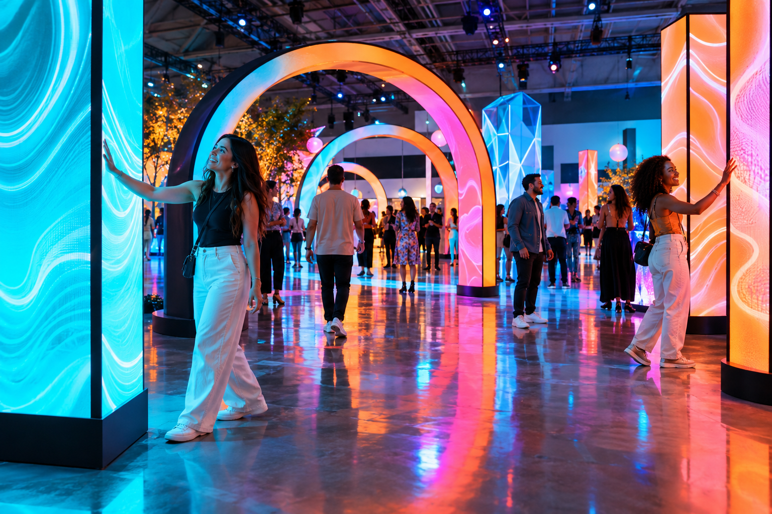 Interactive brand world